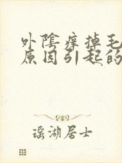 外阴痒掉毛什么原因引起的