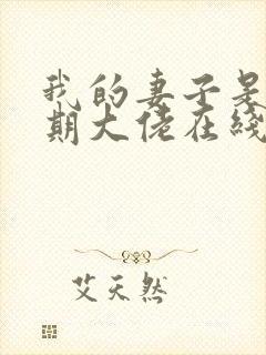 我的妻子是大乘期大佬在线观看