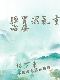 脾胃湿气重如何治疗