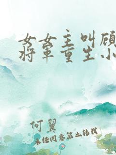 女女主叫顾笙是将军重生小说