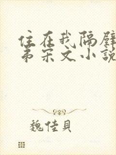 住在我隔壁的兄弟宋文小说免费阅读