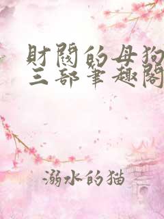 财阀的母狗们第三部笔趣阁小说