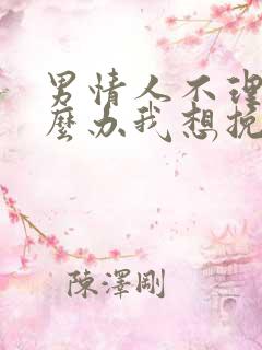 男情人不理我怎么办我想挽回