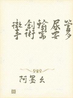 微创输尿管结石手术需要多少费用