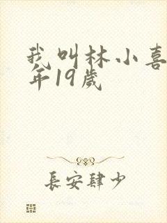 我叫林小喜,今年19岁