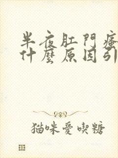 半夜肛门瘙痒是什么原因引起的,怎么治疗