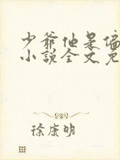 少爷他是偏执狂小说全文免费阅读