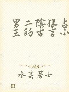 男二阴狠占有女主的古言小说