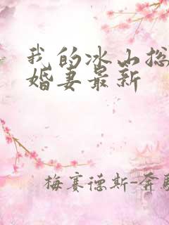 我的冰山总裁未婚妻最新