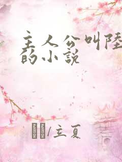 主人公叫陆昭菱的小说