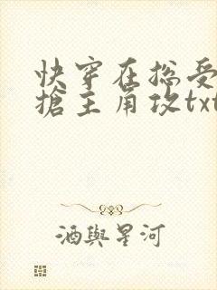 快穿在总受文里抢主角攻txt网盘