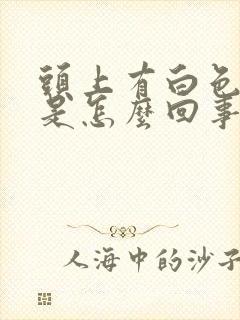 头上有白色斑块是怎么回事