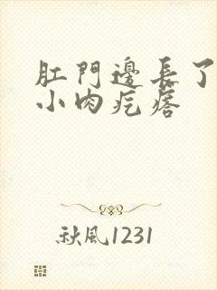 肛门边长了许多小肉疙瘩