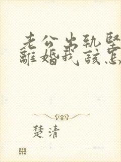 老公出轨坚决要离婚我该怎么办