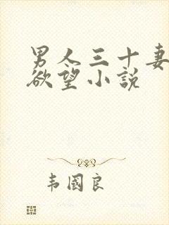 男人三十妻子的欲望小说