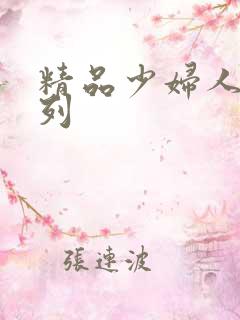 精品少妇人妻系列