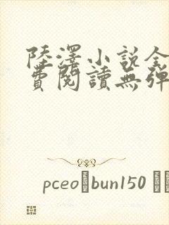 陆泽小说全文免费阅读无弹窗