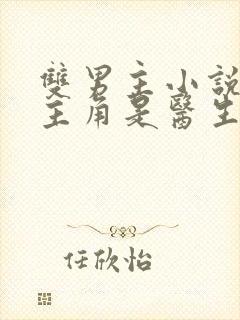 双男主小说一个主角是医生的