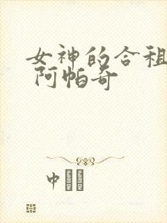 女神的合租神棍 阿帕奇