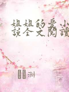 姐姐的爱小帆小说全文阅读