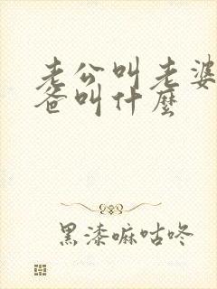 老公叫老婆的爸爸叫什么