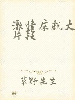 激情床戏大尺度片段