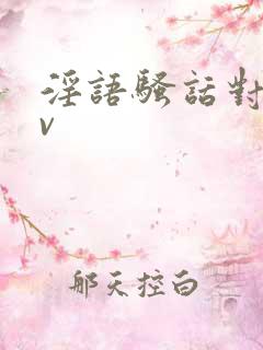 淫语骚话对白av