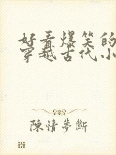 好看爆笑的女主穿越古代小说