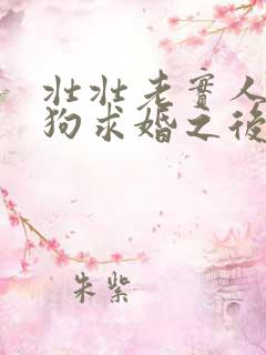 壮壮老实人被恶狗求婚之后笔趣阁