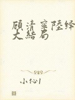 顾清宁陆绎后续大结局