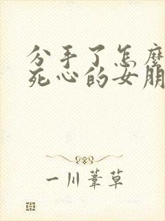 分手了怎么挽回死心的女朋友的信