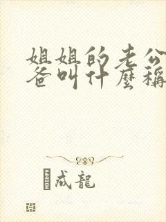 姐姐的老公的爸爸叫什么称呼