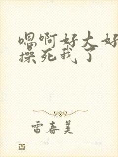 嗯啊好大好爽啊操死我了