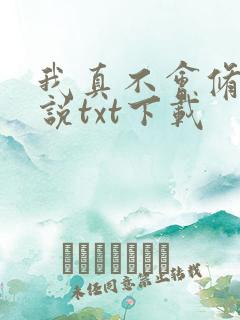 我真不会修仙小说txt下载