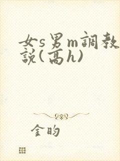 女s男m调教小说(高h)