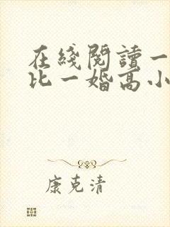 在线阅读一婚更比一婚高小说