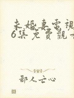 未婚妻电视剧36集免费观看