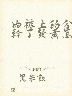 内裤上的分泌物干了发黄怎么回事