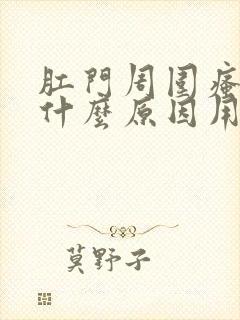 肛门周围瘙痒是什么原因用啥药好