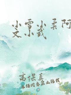 小雪小柔阿民阿文小武