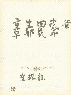 重生回我爸当校草那几年