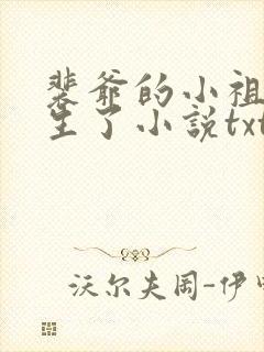 裴爷的小祖宗重生了小说txt下载