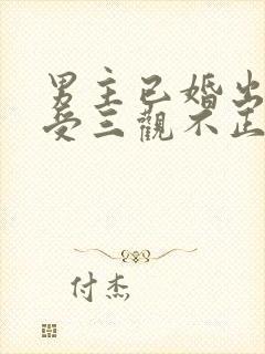 男主已婚出轨小受三观不正