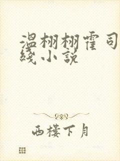 温栩栩霍司爵在线小说