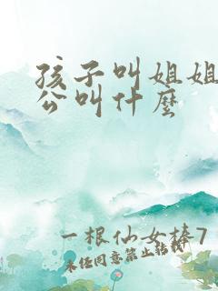 孩子叫姐姐的老公叫什么