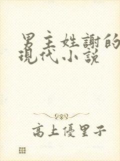 男主姓谢的总裁现代小说