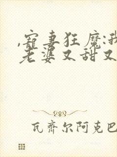 ,宠妻狂魔:我老婆又甜又狠