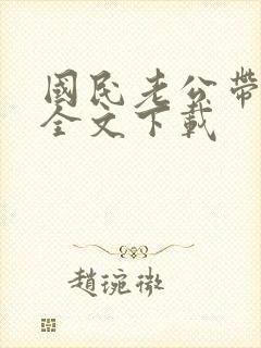 国民老公带回家全文下载