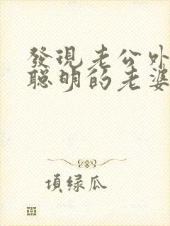 发现老公外遇 聪明的老婆怎么做