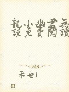 龙小幽君无邪小说免费阅读